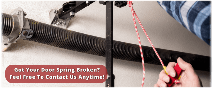 Broken Garage Door Spring Hayward CA